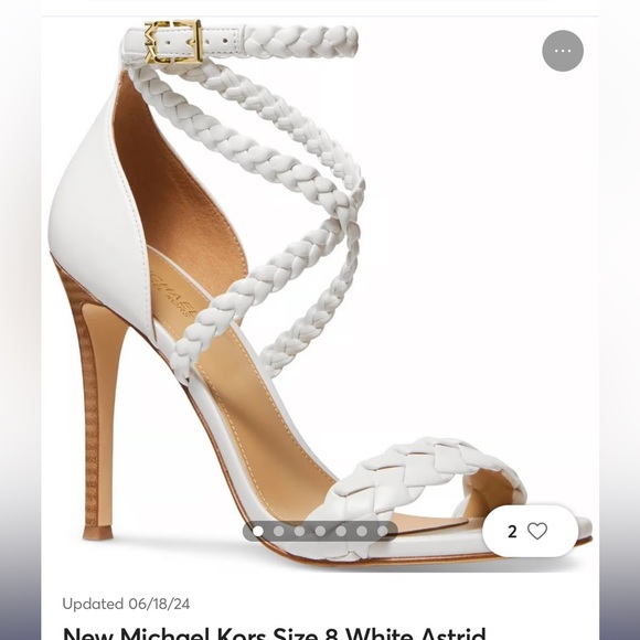 NEVER WORN - Michael Kors Heels - Picture 1 of 3